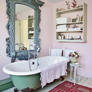 shelves-and-big-ornate-mirror-with-blue-frame-for-bathroom-wall-decor-300x300 